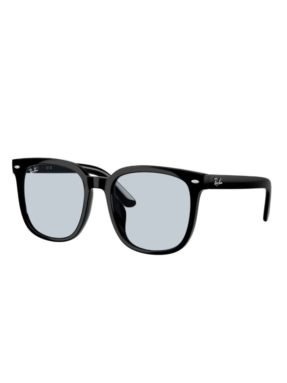 NEW RAY-BAN RB4401D 601/72 Black Light Blue Sunglasses 57mm